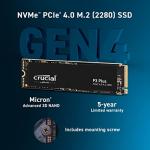 Crucial P3 Plus 1TB M.2 SSD - Up to 5000MB/s