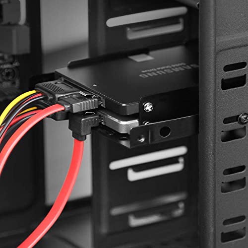 DEEPFOX Mounting Kit: 2.5" to 3.5" HDD/SSD Bracket