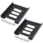 TRIXES Metal Mounting Kit for Laptop SSD & HDD
