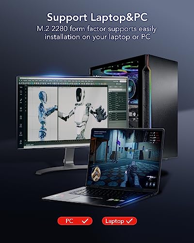 2TB Lexar NM610PRO NVME SSD for Gaming Laptops