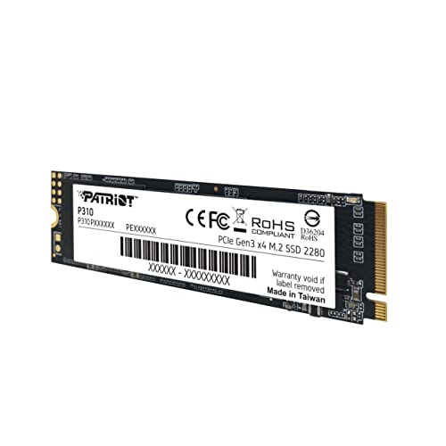 Patriot P310 240GB NVMe PCIe M.2 SSD