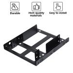 DEEPFOX Mounting Kit: 2.5" to 3.5" HDD/SSD Bracket