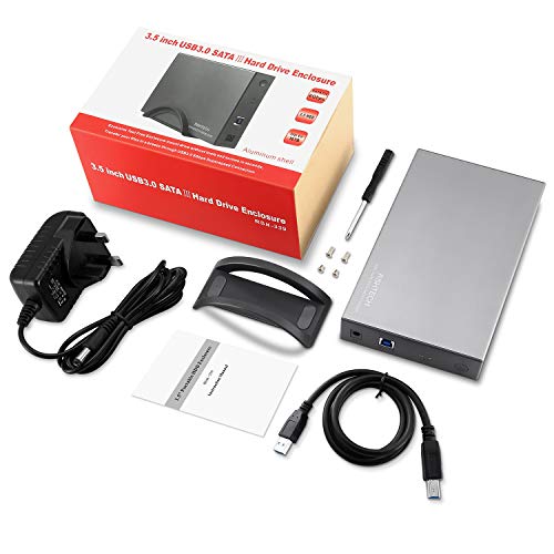 RSHTECH SATA Hard Drive Enclosure for 3.5" Drives