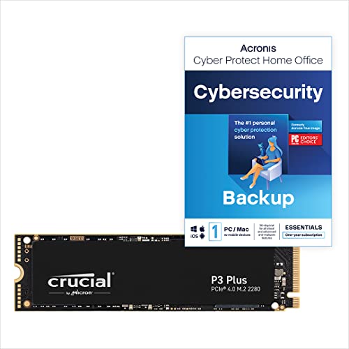 Crucial P3 Plus 1TB M.2 SSD - Up to 5000MB/s