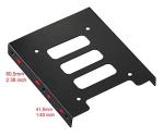 TRIXES Metal Mounting Kit for Laptop SSD & HDD