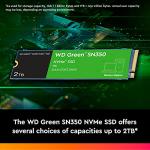 1TB WD Green NVMe Internal SSD - Up to 3,200 MB/s