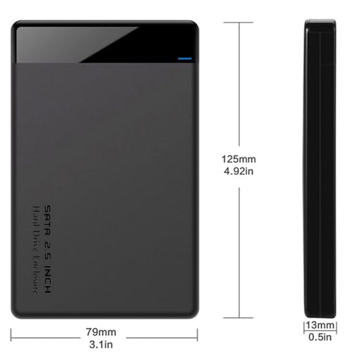 2.5" SATA to USB 3.0 External Hard Drive Enclosure