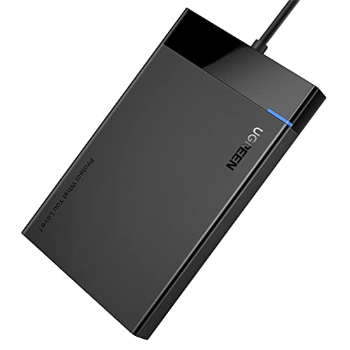 UGREEN External USB 3.0 Hard Drive Enclosure, 5Gbps