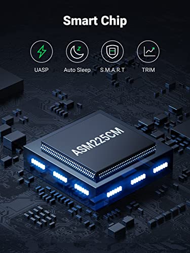 UGREEN External USB 3.0 Hard Drive Enclosure, 5Gbps