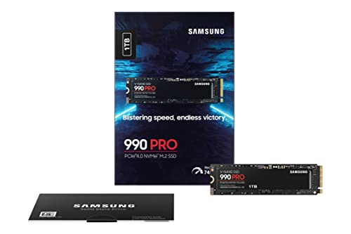 Samsung 990 PRO 1TB PCIe 4.0 Gaming SSD