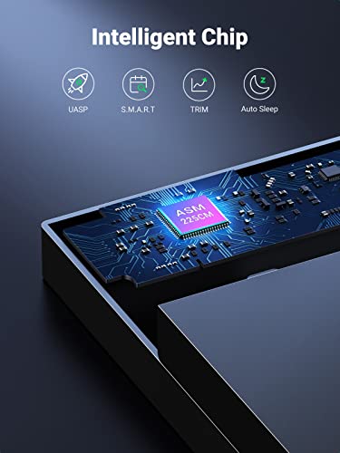 UGREEN USB 3.0 Hard Drive Enclosure for Gaming Laptops