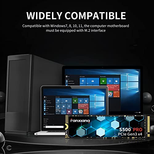 1TB High Speed NVMe M.2 SSD for Gaming Laptops