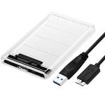 Clear Multibao USB 3.0 SATA Drive Enclosure 2.5