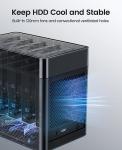ORICO 5Bay USB3.0 HDD SSD Enclosure With Fan