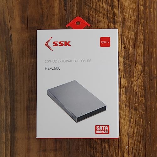 Aluminum USB C 3.1 Hard Drive Enclosure
