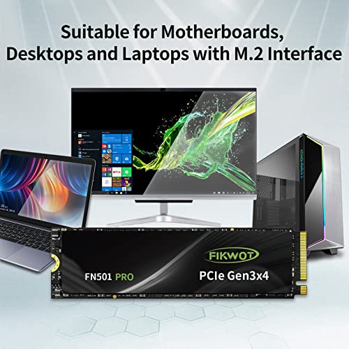 Fikwot FN501 Pro 2TB NVMe SSD - Gaming Laptop速