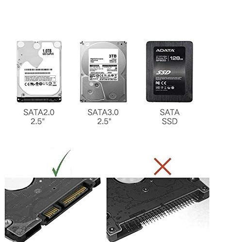 Clear Multibao USB 3.0 SATA Drive Enclosure 2.5
