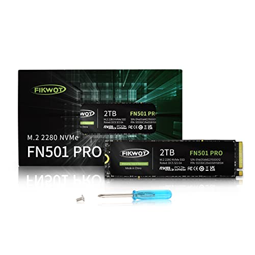 Fikwot FN501 Pro 2TB NVMe SSD - Gaming Laptop速