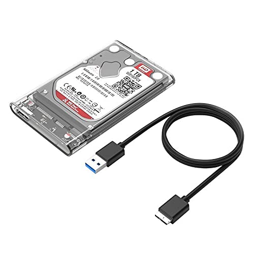 Clear Multibao USB 3.0 SATA Drive Enclosure 2.5
