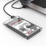 Clear Multibao USB 3.0 SATA Drive Enclosure 2.5
