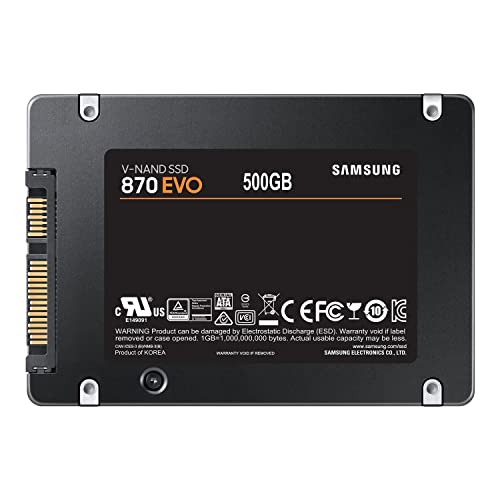 Samsung SSD 870 EVO 500GB - Turbo Write, Magician 6