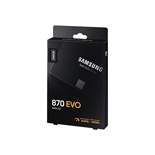 Samsung SSD 870 EVO 500GB - Turbo Write, Magician 6
