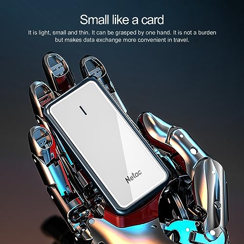 Netac ZR 250GB Portable RGB External SSD for Gaming