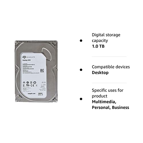 1TB 3.5" SATA 5400rpm Internal Hard Drive