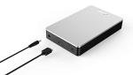 Sonnics 2TB Silver External Desktop Hard Drive, USB 3.0