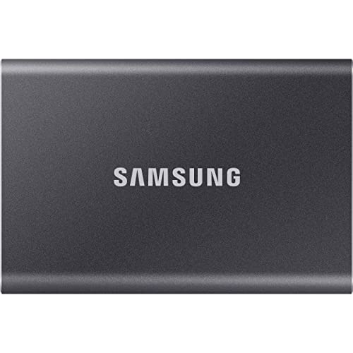 Samsung T7 1TB Portable External SSD Titanium Grey