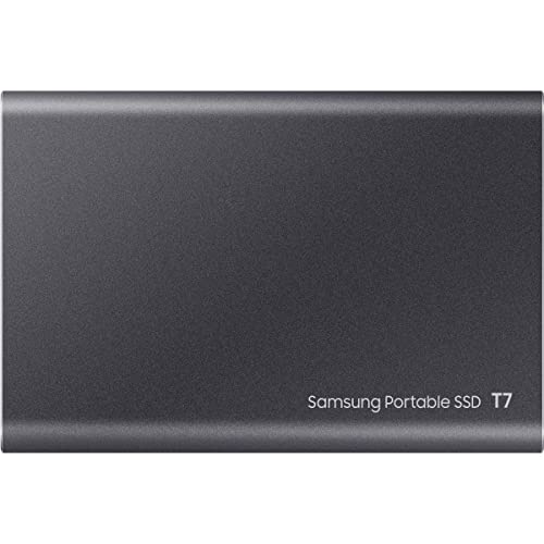 Samsung T7 1TB Portable External SSD Titanium Grey