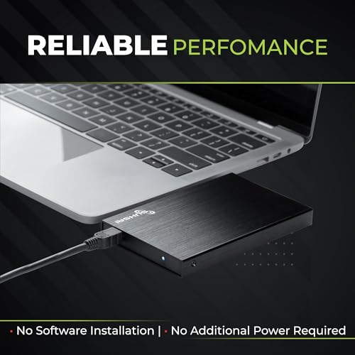 Ultra Slim 1TB Portable HDD for Mac Gaming Laptops