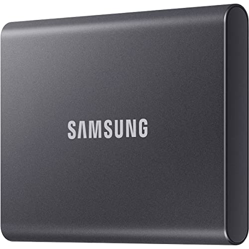 Samsung T7 1TB Portable External SSD Titanium Grey