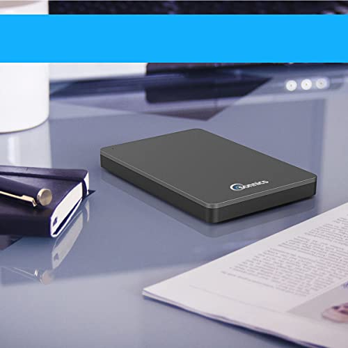 Sonnics 1TB Grey External Portable Hard Drive - USB 3.1 Compatible with Windows, Mac, Smart TV, XBOX, PS4/PS5