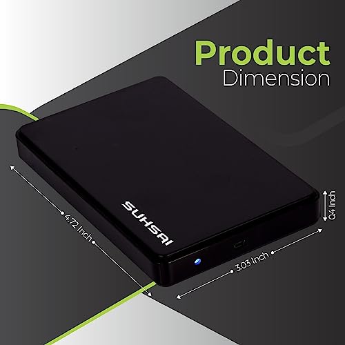 1TB External HDD for Gaming Laptops - USB 2.0