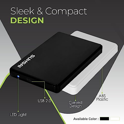 1TB External HDD for Gaming Laptops - USB 2.0