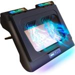 KLIM Everest Laptop Cooling Pad | Turbo-Fan | Sealed Foam | 14-17.3 in