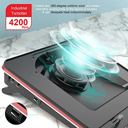 IETS GT500 Turbo-Fan Cooling Pad for Gaming Laptops