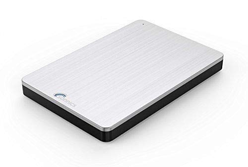 Sonnics 500GB Silver External Portable Hard drive for Gaming