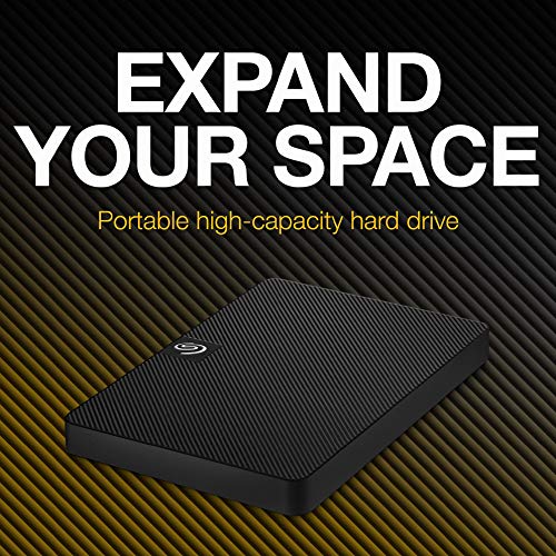 2TB Seagate Expansion Portable External Hard Drive, USB 3.0
