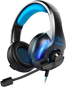 YINSAN Gaming Headset with Mic, Surround Stereo, LED