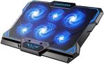 LIANGSTAR Laptop Cooling Pad with 6 Quiet LED Fans