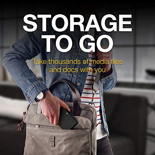 2TB Seagate Expansion Portable External Hard Drive, USB 3.0