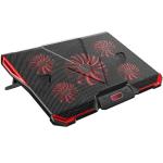 Gaming Laptop Cooling Pad with LED Lights and Fans