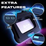 KLIM Everest Laptop Cooling Pad | Turbo-Fan | Sealed Foam | 14-17.3 in