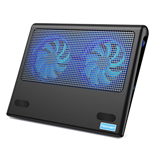 TECKNET Gaming Laptop Cooler Stand with Adjustable Fans
