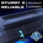 KLIM Everest Laptop Cooling Pad | Turbo-Fan | Sealed Foam | 14-17.3 in