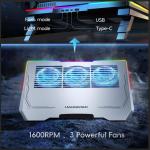 LIANGSTAR Gaming Laptop Cooling Pad 12-17.3 Inch, RGB