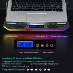TopMate C12 RGB Laptop Cooling Pad with 6 Fans