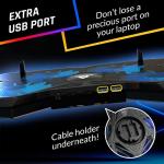 KLIM Wind Laptop Cooling Pad - Most Powerful 2024